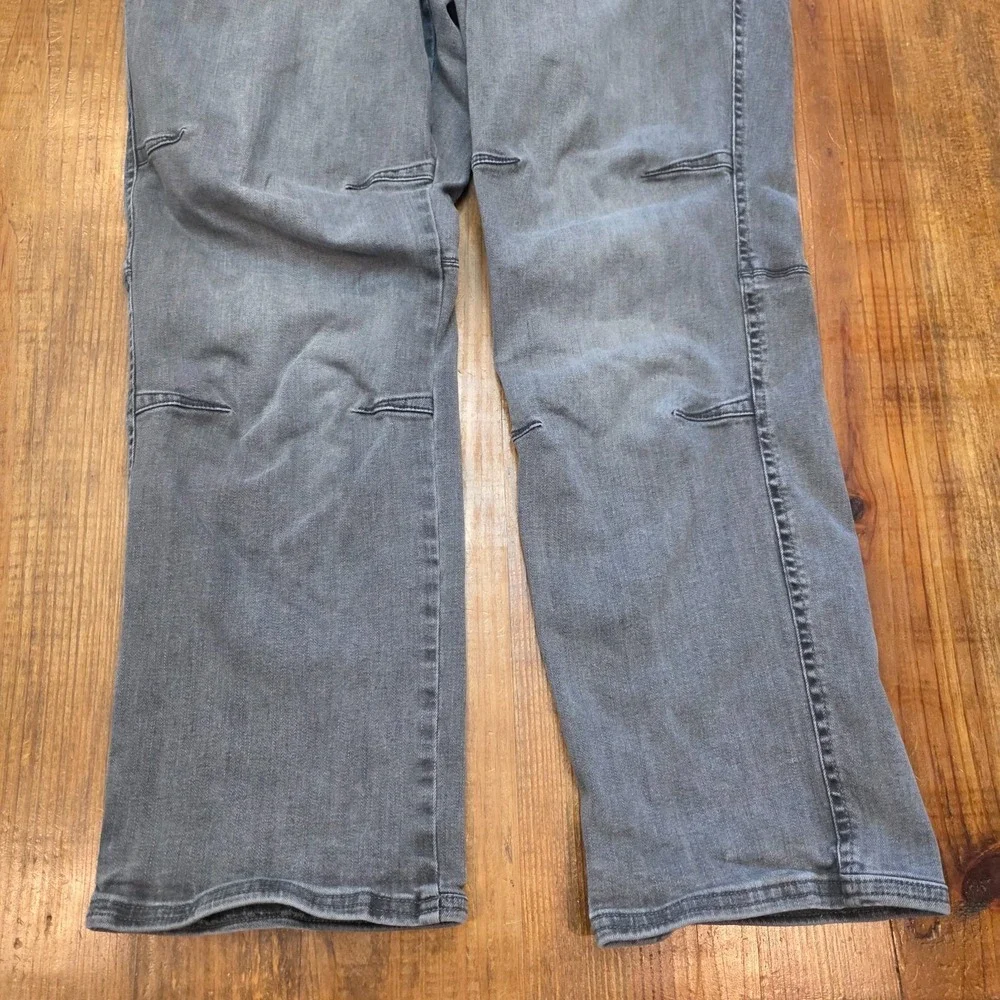 Kuhl‎ Pants Mens 40X30 Rydr Jean Gray Gusseted Canvas Articulated Knee
